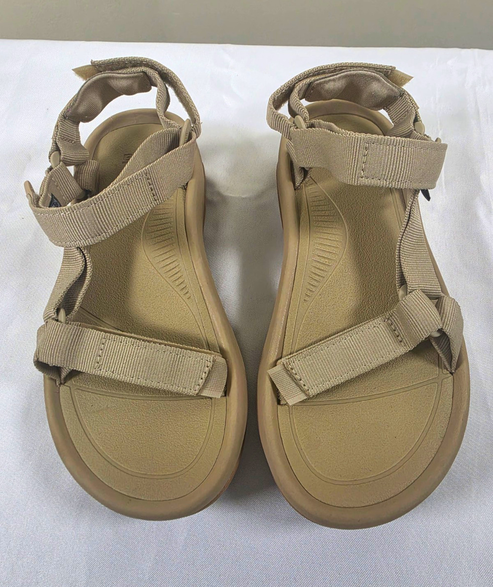 Teva Womens Hurricane XLT2 Ampsole Sandals Beige/Khaki Adjustable Straps Size 8